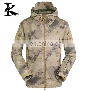 Forest Camo Jacket, Waterproof Softshell Hunting Jacket, Breathable Fish Jacket thumbnail-6