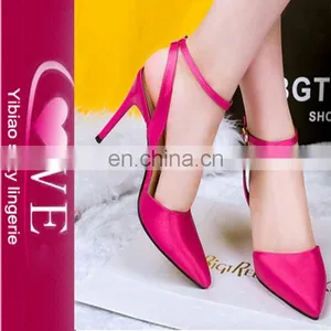 Fashion Ladies Girls Gigh Geel Sandals Pictures Summer Pencil High Heel Sandals thumbnail-1