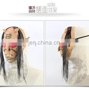 Halloween Red Eyes Ghost Horror Mask thumbnail-5