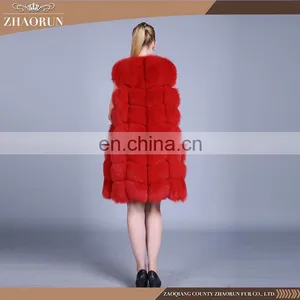 Buy Wholesale From China 1 Kg Red Fox Fur Vest Plus Size Furs Coats thumbnail-4