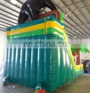 Single Lane Hot Sale Jungle Gorilla Inflatable Slide thumbnail-4