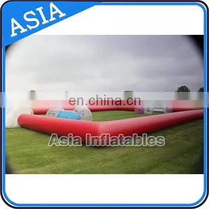 Portable Pop Up Soccer Arena For Bumper Soccer / Inflatable Soccer Soap Field Game thumbnail-3