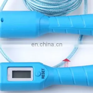 High Quality Crossfit Ultra Slim Weight Loss Rope Jumping Exercise Speed Cable Jump Rope For Kid thumbnail-3