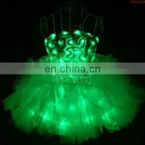 High Grade LED Wedding Veil for Party/show,lighting up Cloth thumbnail-4