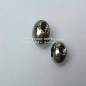 AISI 304 316 316L 420C 440C Drilled Stainless Steel Ball With Hole thumbnail-3