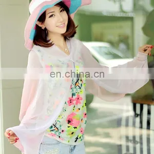 2015 Summer Uv Protection Hand-painted Raglan Sleeves Cape(PP540GL-P) thumbnail-3