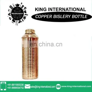 Stainless Steel Double Wall Vacuum Flask Inner Copper Coating Water Bottle thumbnail-1