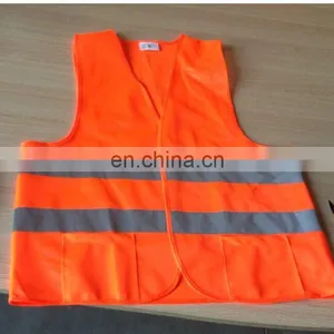 2017 Hi Vis Wholesale Knitted Fabric Reflective Safety Vest thumbnail-2