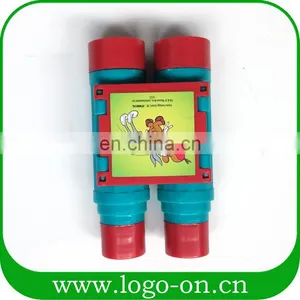 Sedex Audit Factory Plastic Toy Binoculars Kids Plastic Telescope Toy Mini Toy Telescope thumbnail-4