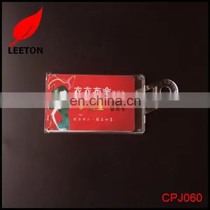 Factory New Designed Vertical Strong Rigid Plastic ID Card Holder thumbnail-5