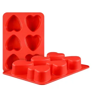 Free Sample Food Grade Silicone Cake Mould Baking Mousse Pudding Mould Tool thumbnail-1