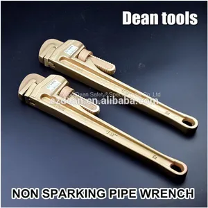 Non Sparking Pipe Wrench Beryllium Bronze Stilson,tube Spanner American Type thumbnail-2
