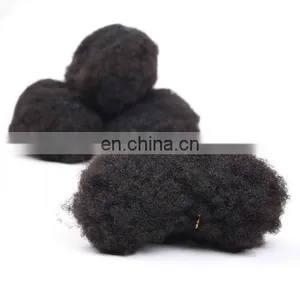 Afro Kinky Curly 100% Brazilian Human Hair Extensions Remy Human Hair Brazilian Bundles Of Human Hair thumbnail-6