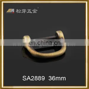 2016 New Design SA2889 Antique Brass Plated d Ring Metal thumbnail-1