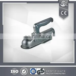 Trailer Coupler 50*35mm Circular Tube Capacity 3500lbs thumbnail-1