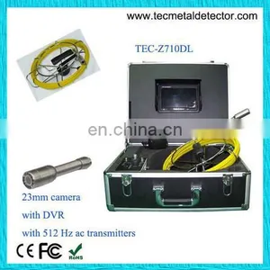 23mm Stainless Steel Camera Water Well Inspection Camera With DVR&512Hz Transmitter TEC-Z710DL thumbnail-1