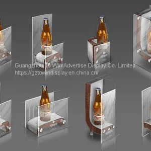 Chivas Wine Bottle Stand Display,liquor Glorified Luminous LED Display thumbnail-2