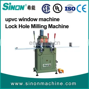 High Quality Plastic Window Lock-hole Groove Processing Machine thumbnail-2