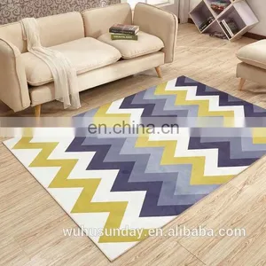 PRINTED SHORT PLUSH MAT - 3606 COMTEMPERORY MODERN DESIGN thumbnail-6