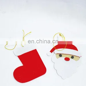 DIY Felt Christmas Tree Ornaments With Merry Christmas Felt Wall Hanging Christmas Decorations thumbnail-4