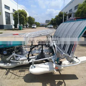 China 6 Rows 4 Rows 2.6kw World Rice Transplanter Manual Transplanter Rice for Sale thumbnail-3
