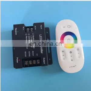 2.4G RGB/RGBW LED Controller With RF Touch Screen Wireless Remote Controller thumbnail-3
