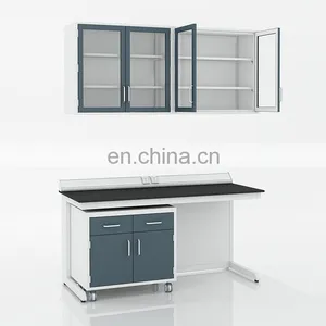 Laboratory Furniture Wall Work Bench Phenolic Resin Chemical Biology Laboratory Bench Table thumbnail-7