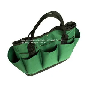 High Quality Oxford Handbag Tote Open Garden Tool Set With Bag Bucket Green for Storage thumbnail-1