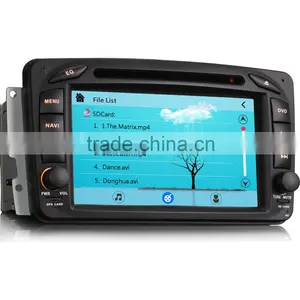 Erisin ES7507M 7" 2 Din Car Audioradio Player M/ML-Class W163 thumbnail-4