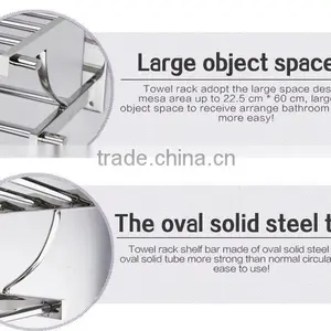 Wesda Bathroom Accessories Stainless Steel Towel Rack Made in China A116 thumbnail-5