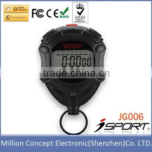 Black Color Athlete Sporting Digital Racing Stopwatch thumbnail-1