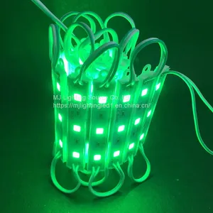 Competitive SMD 5054 3LED Modules Green Color Waterproof Advertising Lamp DC 12V LED Illuminated Signs thumbnail-1