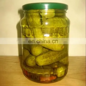 Pickled Cucumber/Gherkins in Glass Jar thumbnail-1
