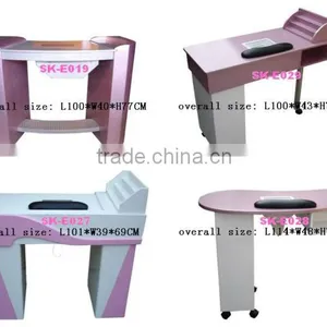 Factory Supply Pink Modern Manicure Table thumbnail-2