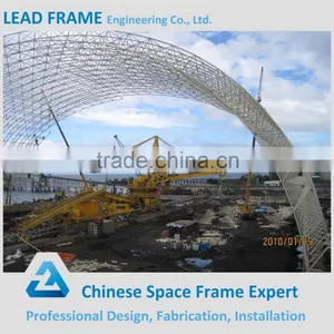 Long Span Light Galvanized Steel Space Truss thumbnail-3