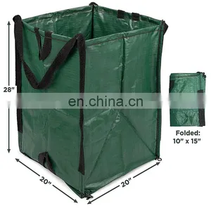 Heavy Duty 2 Packs 53 Gallons Polypropylene Flexible Storage Type Garden Leaf Bag thumbnail-4