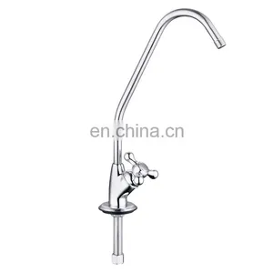 Lead-free Brass Single Hole Single Handle Chromed Smart Faucet Brass Kitchen Faucets thumbnail-1