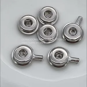 12mm Brass Half Pack Medical Electronic Button Medical Electrode Button thumbnail-3