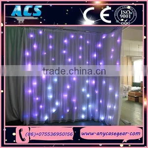 ACS Starlight Backdrop Curtain, Wedding Portable Stage Curtain Backdrop thumbnail-1