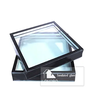 Heat Insulated Glass Double Pane Tempered Glass for Double Glazing Curtain Wall thumbnail-2