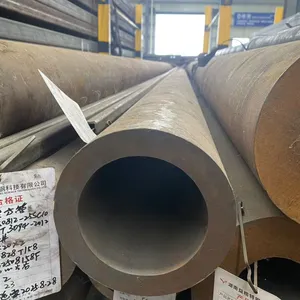 Seamless Round Steel Pipe for High-Pressure Hydraulic Systems and Oil Pipeline Installations thumbnail-3