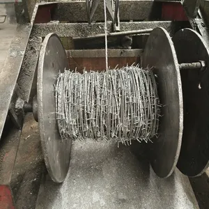 Barbed Wire Price Coil 400M 500M 50kg Barbed Wire Fence for Farm thumbnail-3