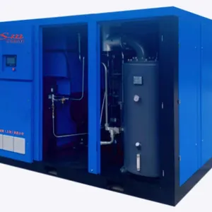 Saman Permanent Magnet Variable-frequency Screw Vacuum Pump, Energy-saving and Power-efficient thumbnail-3