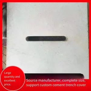 Municipal Engineering Cement Drainage Ditch Covers, Sewer Manhole Covers and Ditch Plates, Masonry Materials, Various Specifications thumbnail-4