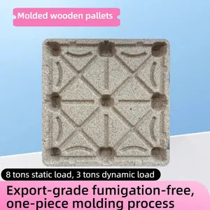 Food and Pharmaceutical Grade Molded Wood Pallets — Nail-Free, Splinter-Free, Safe, and Eco-Friendly thumbnail-2