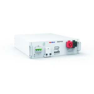 Solwalle EU 5.12kwh LFP Battery, 51.2Vdc,100Ah ,CAN ,IP20 Energy Storage Battery thumbnail-1