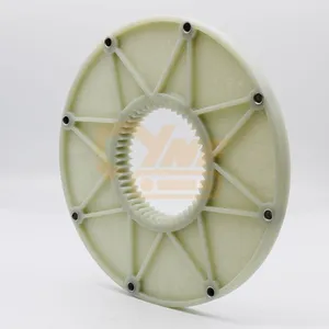 YZ40281578 OEM Disc Nylon Flange Rigid Type 2000 N-M Rated Torque Crankshaft Coupling Assembly for Excavator Flywheel thumbnail-5