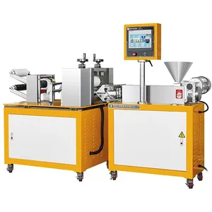 Small Sheet Extrusion Plastic Cast Stretch Film Manufacturing Cast Film Machine thumbnail-5