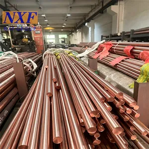 NXF C1100/GB T2/ASTM C11000/ISO Cu-ERHC/DIM OF-Cu58/BS C101/C102 Diameter 1-200mm Length 1-12m Copper Round Bar thumbnail-2