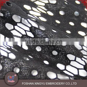 Good Price Excellent Quality Black Polyester Water Soluble Chemical Lace Fabric thumbnail-1